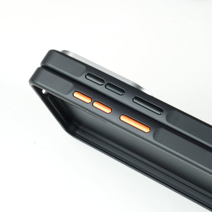 Nexera Samsung S25 Ultra & S26 Ultra Carbon Fiber Case with Metal Frame – Magnetic & Shockproof