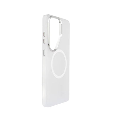 Nexera PC Matte Case with Metal Frame Magnetic for S26 Ultra – Shockproof Phone Cover