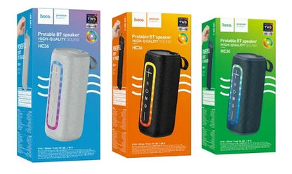 Wireless outdoor speaker HOCO HC36 for travel and sports use