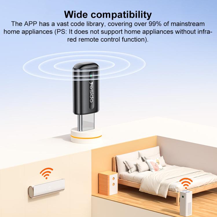 Type-C Infrared Remote Control Adapter Yesido EC26C