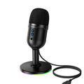 RGB USB Desktop Microphone – Omnidirectional Streaming Mic HOCO L25
