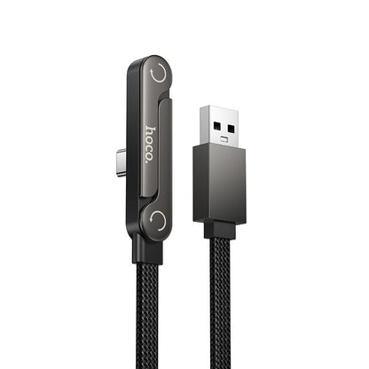 USB-A to USB-C Charging Cable with Phone Holder 36W 1.2m HOCO U150