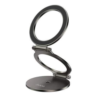 HOCO H102 whale ring magnetic phone holder gunmetal gray