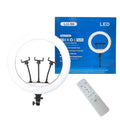Eson LJJ-56 Dimmable LED Ring Light 22" (56cm) with 3 Phone Holders & 2m Tripod