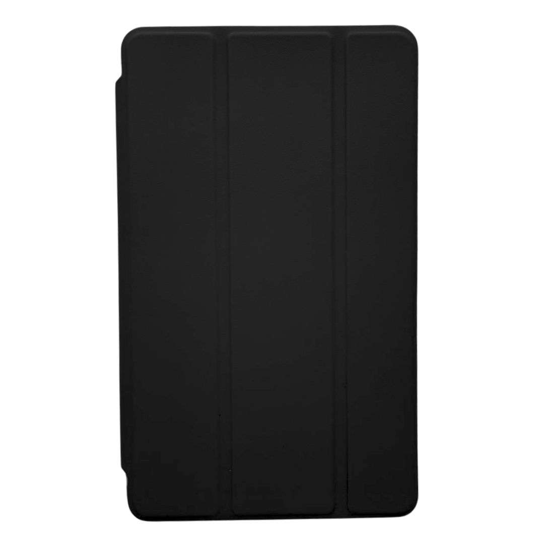 Galaxy Tab A11 flip case with transparent back and foldable stand