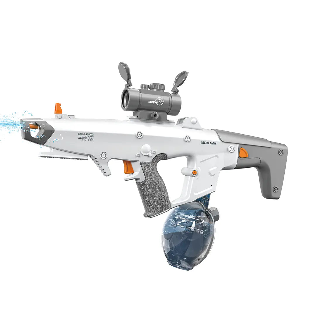 Electric Water Gun 15m Range – Green Lion GN75 Continuous Shooting