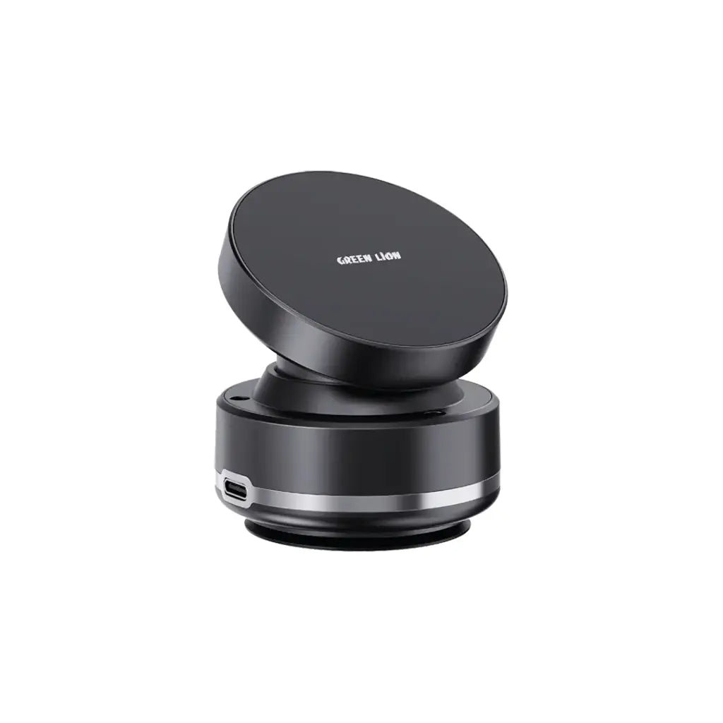 Green Lion GX33 auto suction phone holder with magnetic vacuum mount
