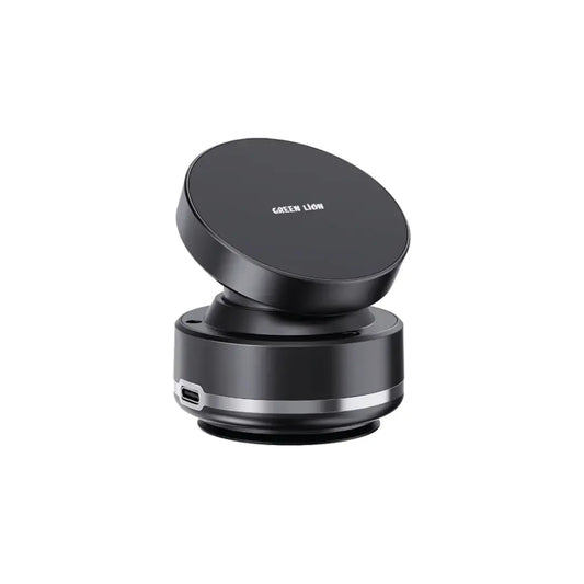 Green Lion GX33 auto suction phone holder with magnetic vacuum mount
