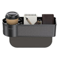 Green Lion Car Seat Organizer with Extra Storage & Zero Clutter - Black