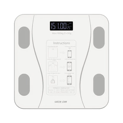 Smart Body Scale Green Lion GBC-200 – Bluetooth BMI & Body Fat Monitor