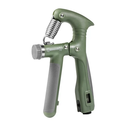 Green Lion hand grip strengthener green with adjustable resistance
