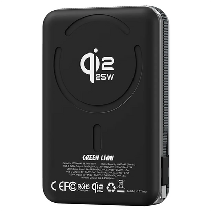 Green Lion Wellington 10000mAh MagSafe Power Bank