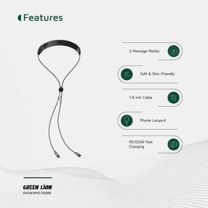 Green Lion 3 in 1 Massager Cable PD 100W