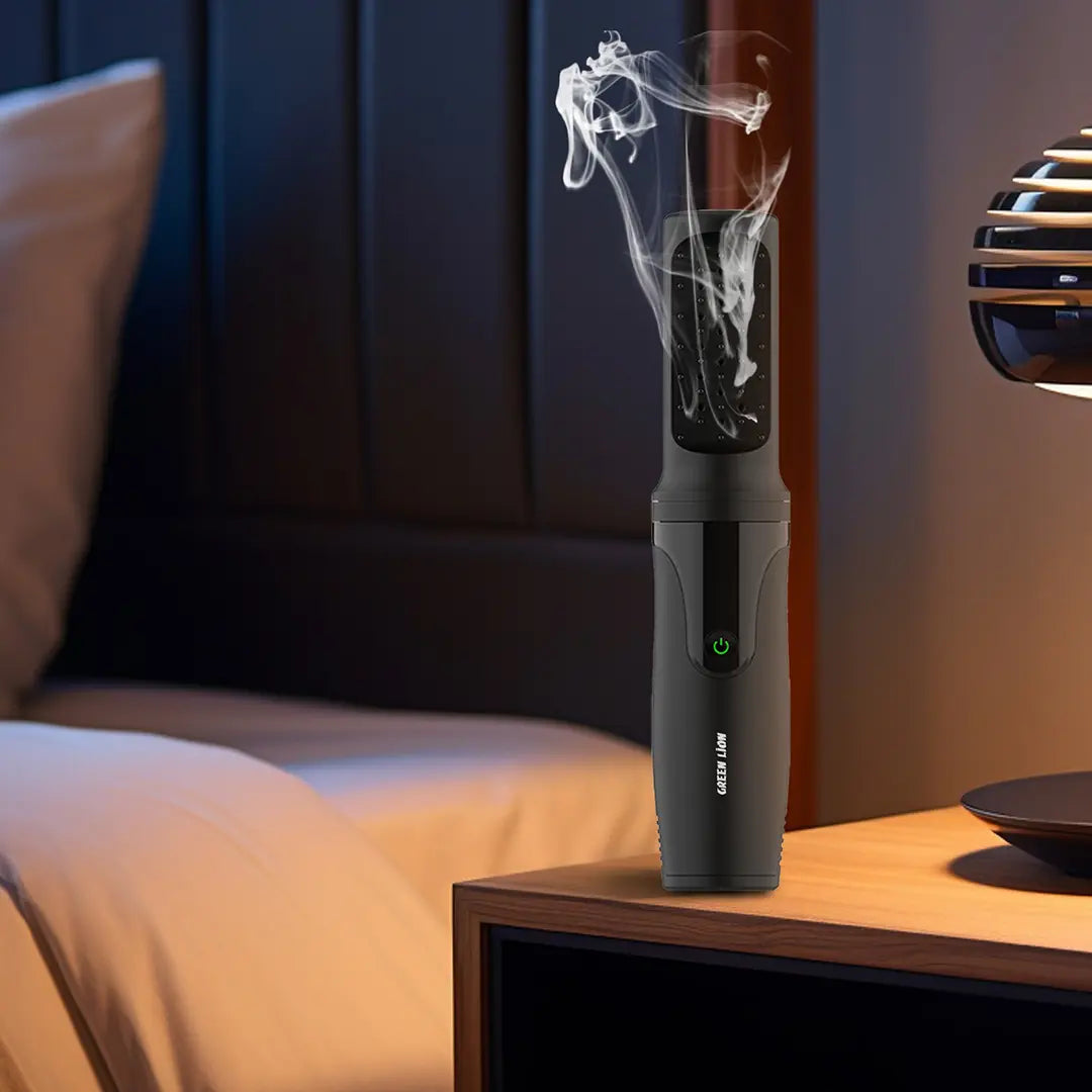 Green Lion Comb Bakhour Incense Burner – Elegant Electric Aroma Diffuser