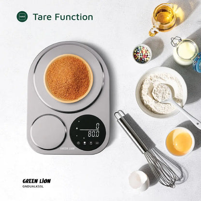 Dual Platform Kitchen Scale Green Lion – 5kg & 500g High Precision