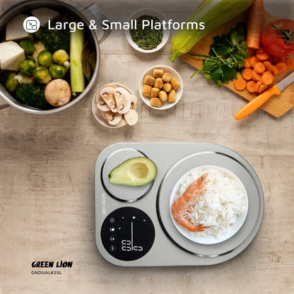 Dual Platform Kitchen Scale Green Lion – 5kg & 500g High Precision