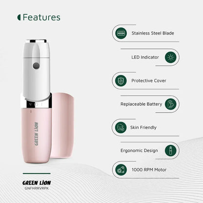 Compact Green Lion power bank with digital display and USB ports