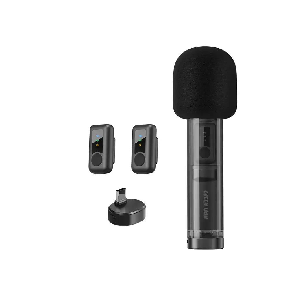 Wireless Microphone Green Lion GM-94X – AI Noise Reduction USB-C