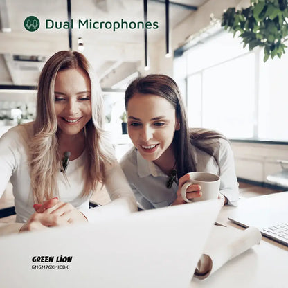 Green Lion GM76-X mic with adjustable noise cancellation levels