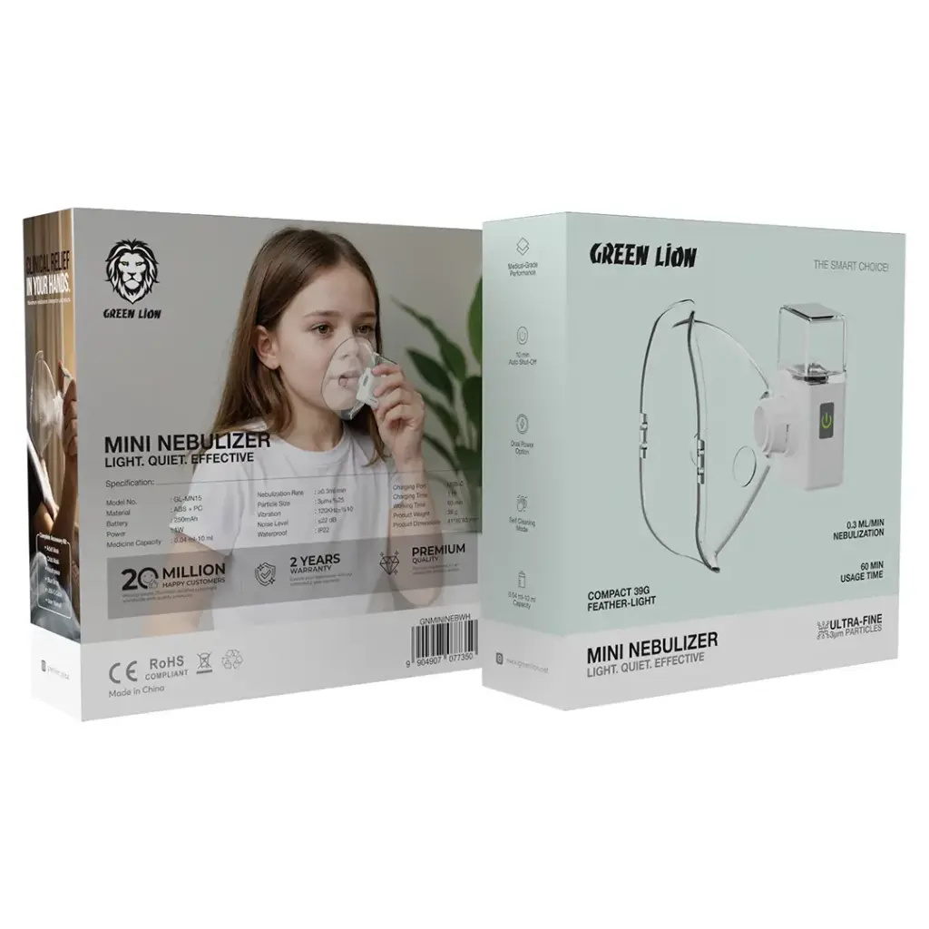 Mini Nebulizer Green Lion