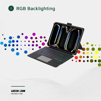 Green Lion Universal Smart Keyboard Case (Arabic & English) - Black