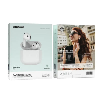 Green Lion Earbubs 4 ANC True Wireless Earbuds