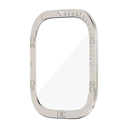 Apple Watch Ultra protective case without band showing precise cutouts.
