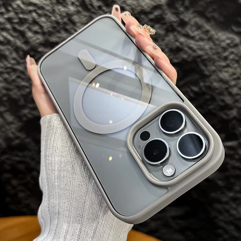 Framed Edge MagSafe Case | Shockproof Magnetic iPhone Case | anti-yellowing | 14,15,16 series