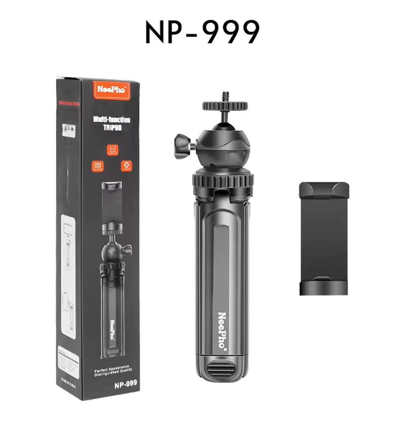 Neepho NP-999 Professional Tripod – Adjustable Aluminum Tripod for Camera & Phone