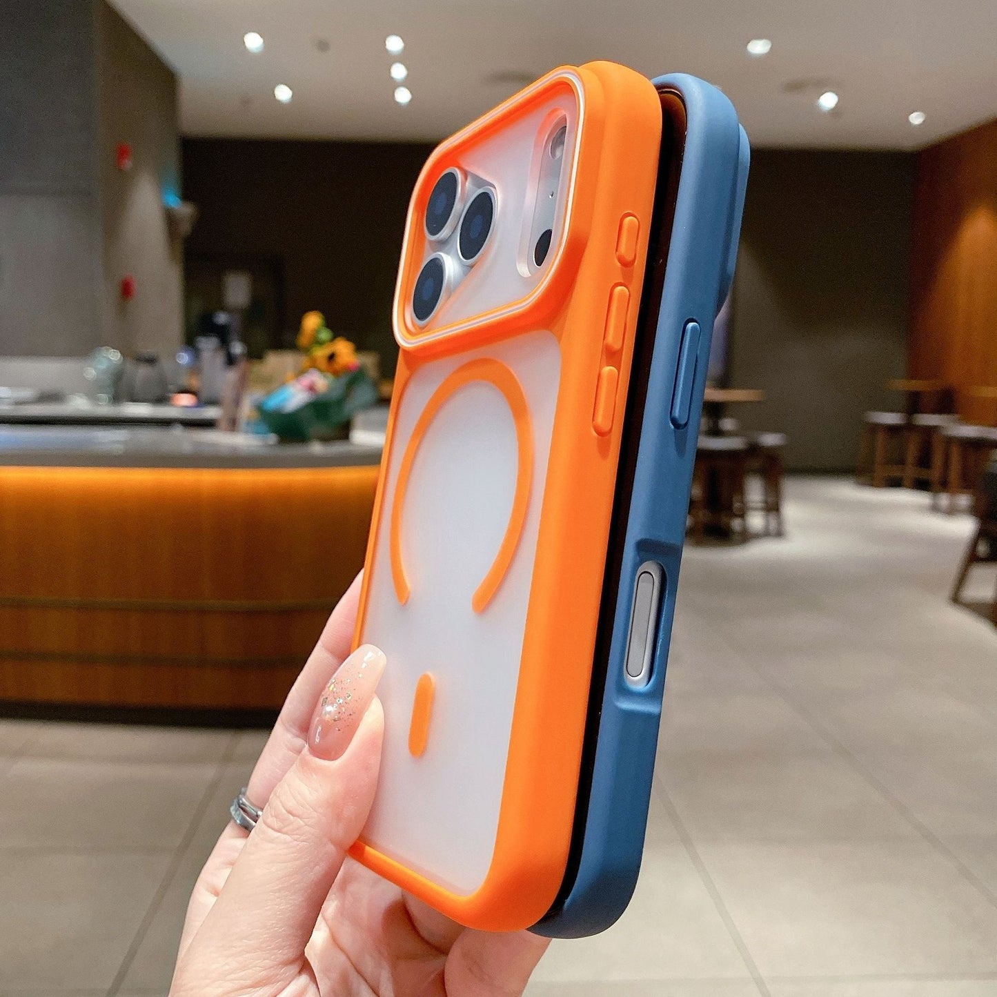 MagSafe TPU Case with Camera Cover