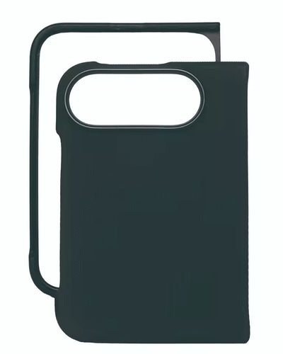 iPhone Duo leather case with screen protection black