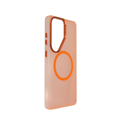 Nexera PC Matte Case with Metal Frame Magnetic for S26 Ultra – Shockproof Phone Cover