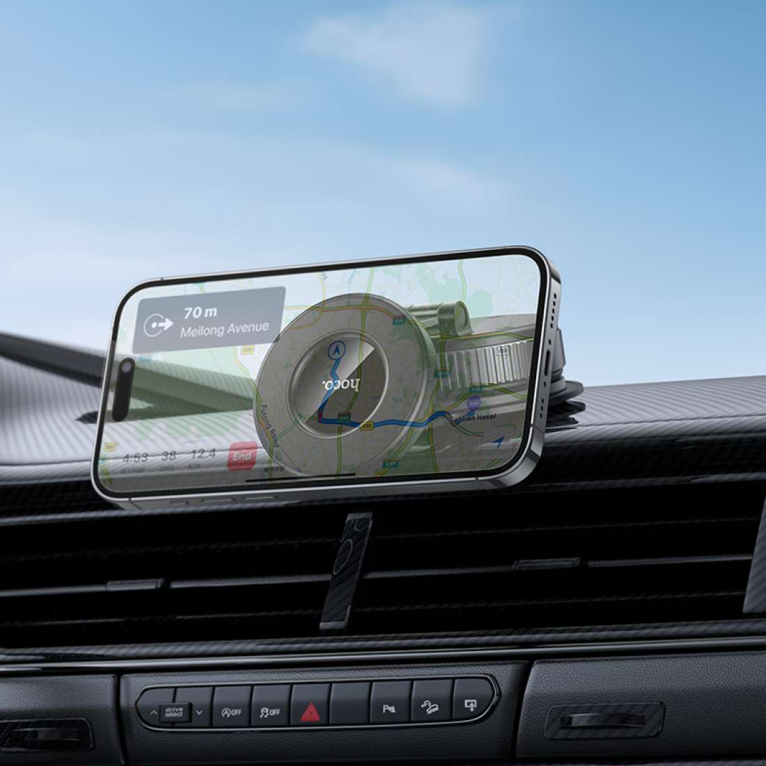 HOCO H86 UNIVERSAL MAGNETIC SUCTION CUP HOLDER