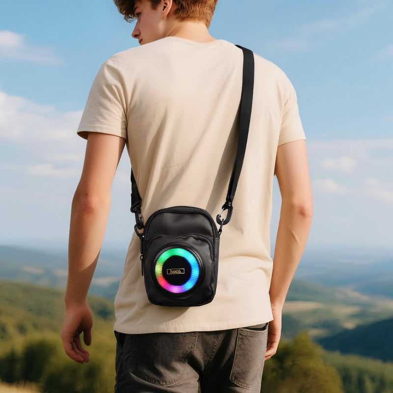 Crossbody Sports Speaker 8W Wearable Bag Style HOCO HC1
