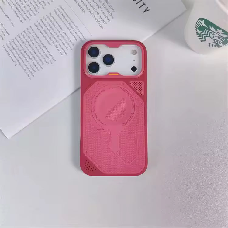 Two-tone contrast case fitted on iPhone 17/18 Pro Max