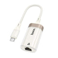 Type-C to RJ45 Ethernet Adapter Crystal 100Mbps  Hoco UA41B
