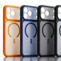 Frosted MagSafe Case with Full Camera Frame – iPhone 17/18 Pro & Pro Max