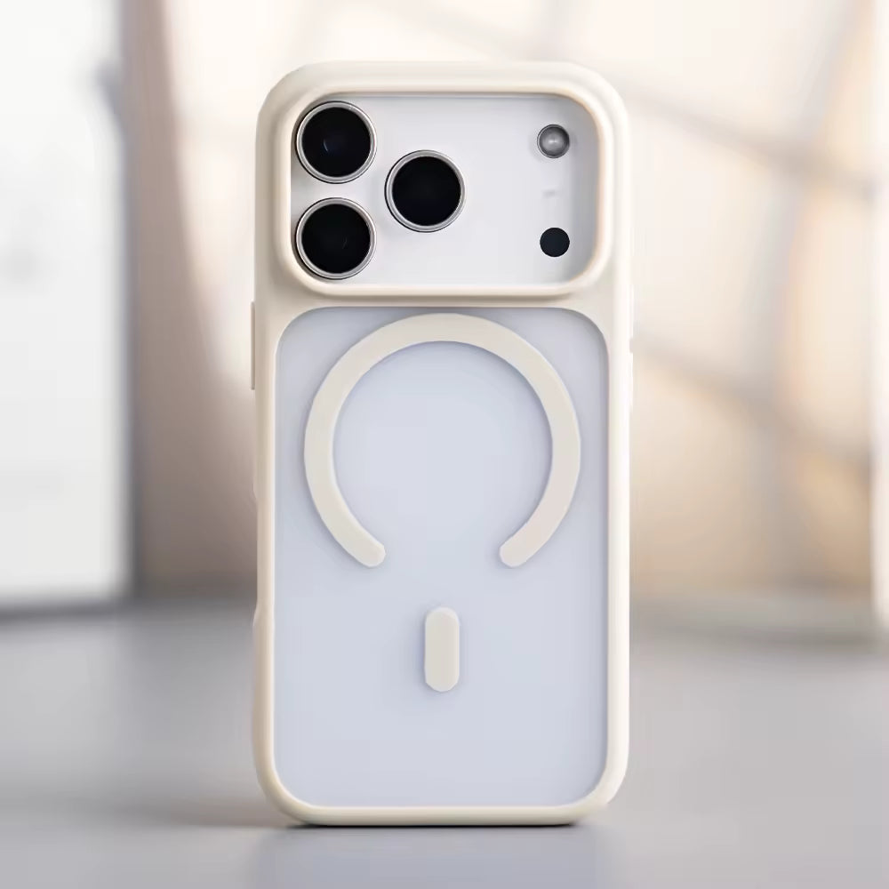 MagSafe matte case - camera cutout close-up