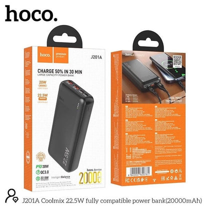 HOCO J201A 20000mAh 22.5W power bank