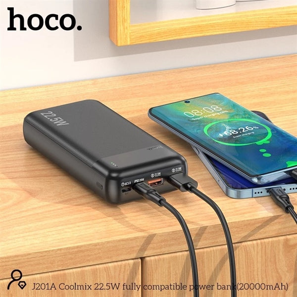 HOCO J201A power bank ports