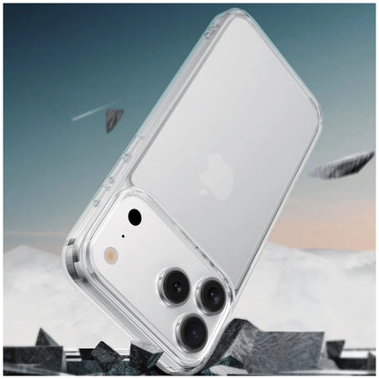 X-Level Space iPhone 17 Series Anti-Yellowing TPU Clear Case | Soft Edges | Camera Button Protection