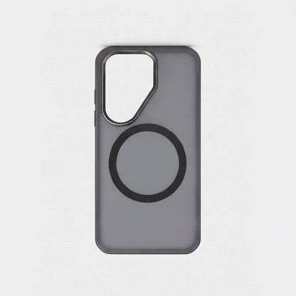 Nexera PC Matte Case with Metal Frame Magnetic for S26 Ultra – Shockproof Phone Cover