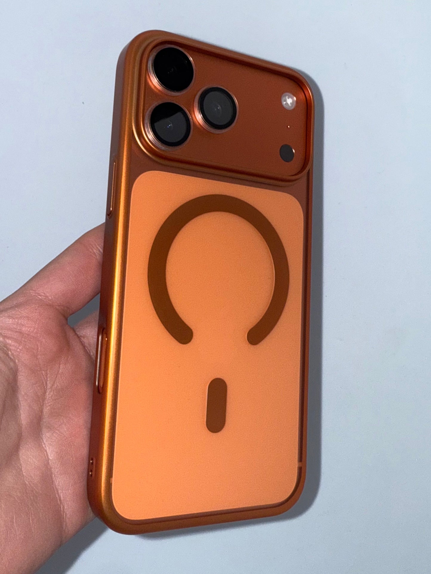 MagSafe Clear Matte Case for iPhone 17