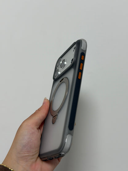 Puloka Airbag Magnetic Stand Case for iPhone 17 Pro&ProMax