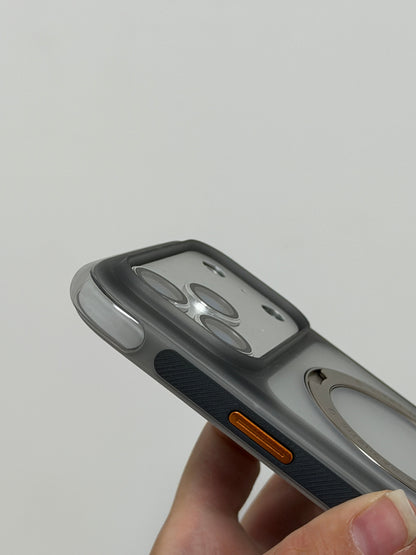 Puloka Airbag Magnetic Stand Case for iPhone 17 Pro&ProMax