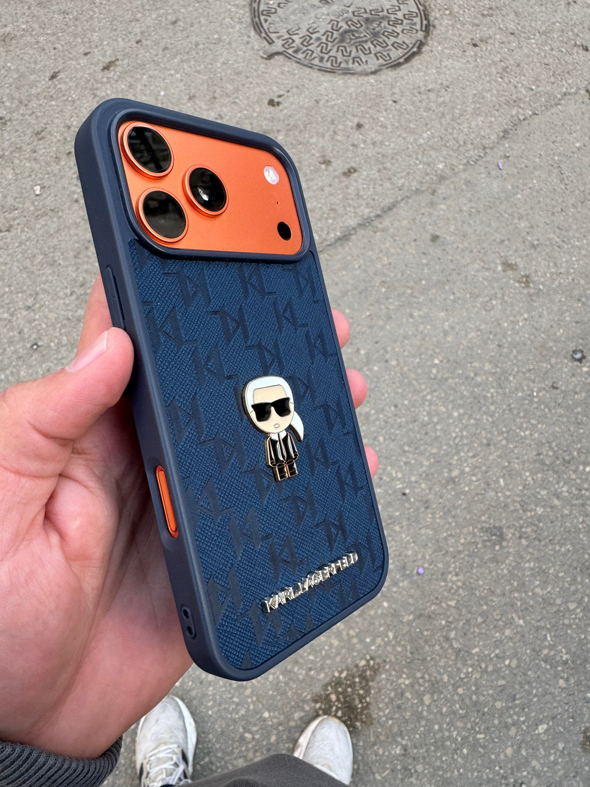Karl Lagerfeld Case for iPhone 17 Pro & 17 Pro Max