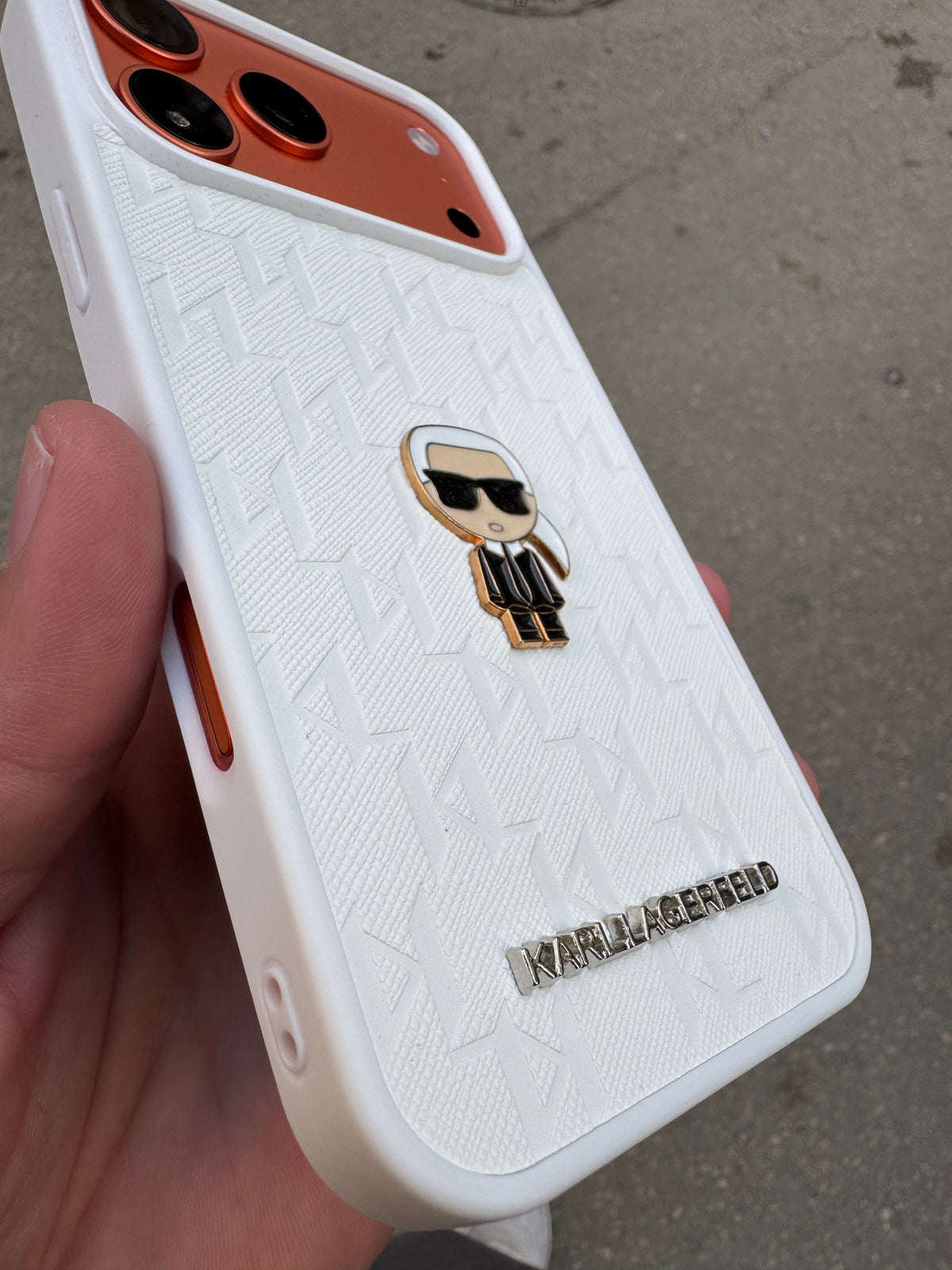 Karl Lagerfeld Case for iPhone 17 Pro & 17 Pro Max