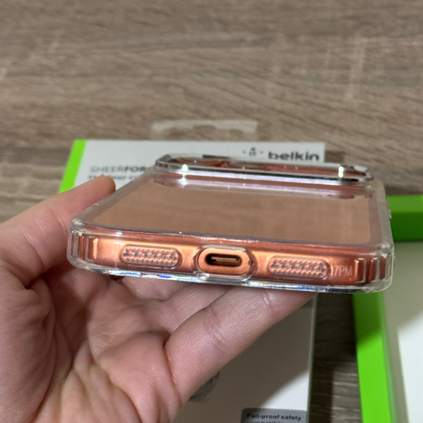 Belkin SheerForce Clear Case for iPhone 17 Series
