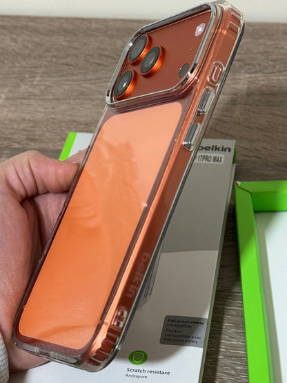 Belkin SheerForce Clear Case for iPhone 17 Series