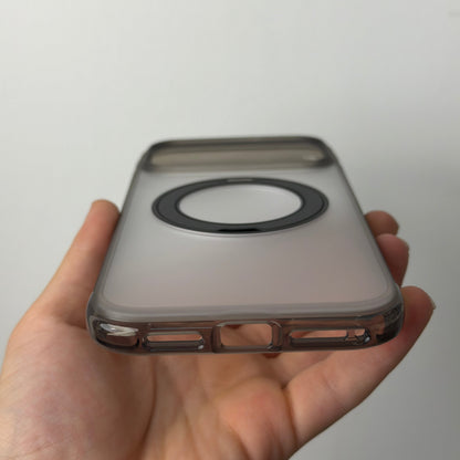 DKG MagSafe case iPhone 17/18 Pro Max - frosted translucent back